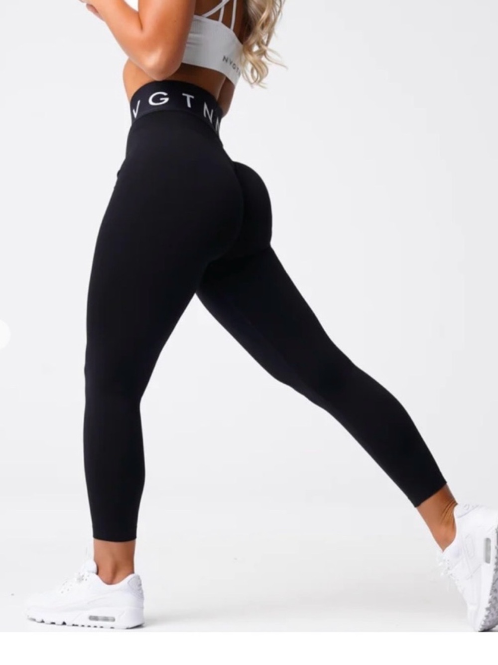 NVGTN Black High-Waist Sculpting Leggings